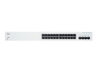 Cisco Business 220 Series CBS220-24T-4G - switch - 28 ports - smart - rack-mountable