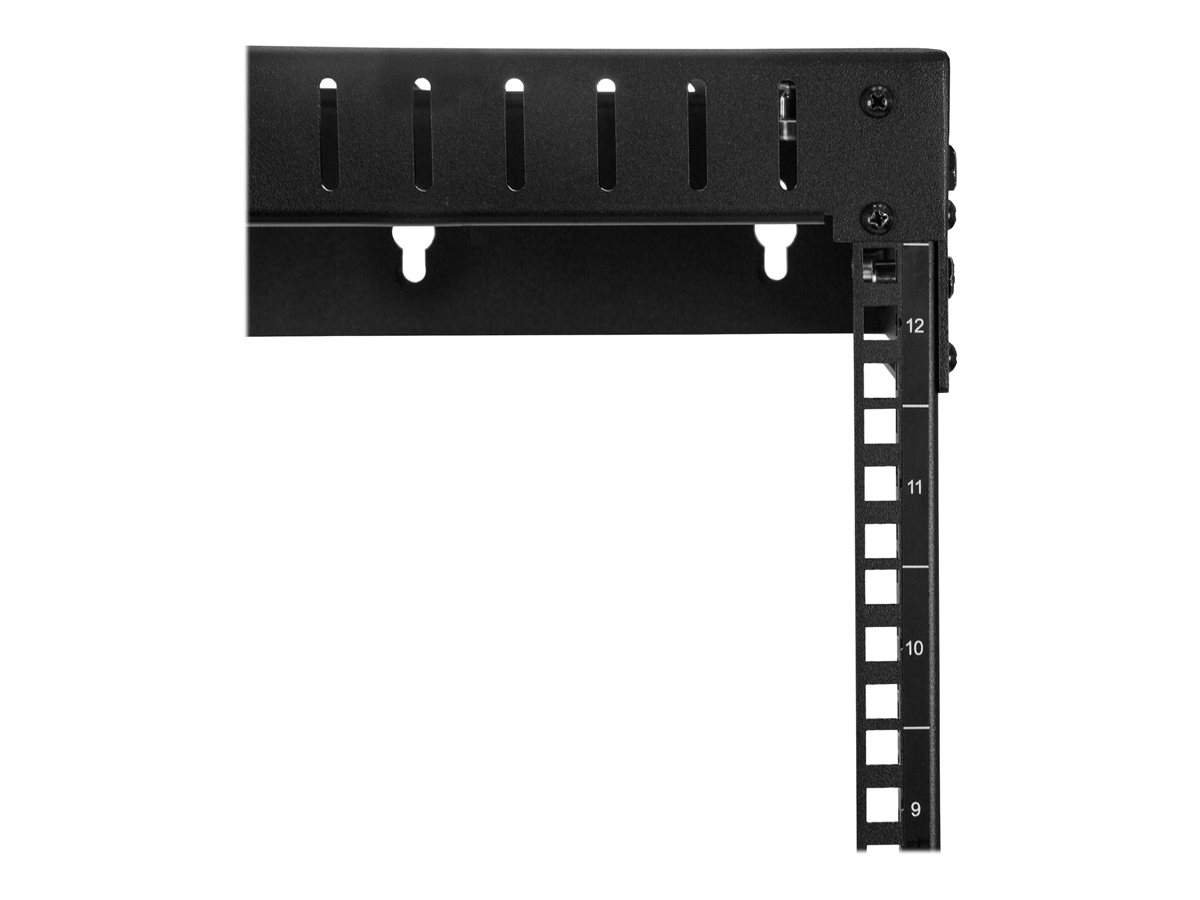 StarTech.com 12U 19" Wall Mount Network Rack, Adjustable Depth 12-20" 2 Post Open Frame Server Room Rack for AV/Data/ IT Communication/Computer Equipment/Switch with Cage Nuts & Screws - 12U Adjustable Rack (RK12WALLOA) - rozvaděč stojanový - 12U – foto 5