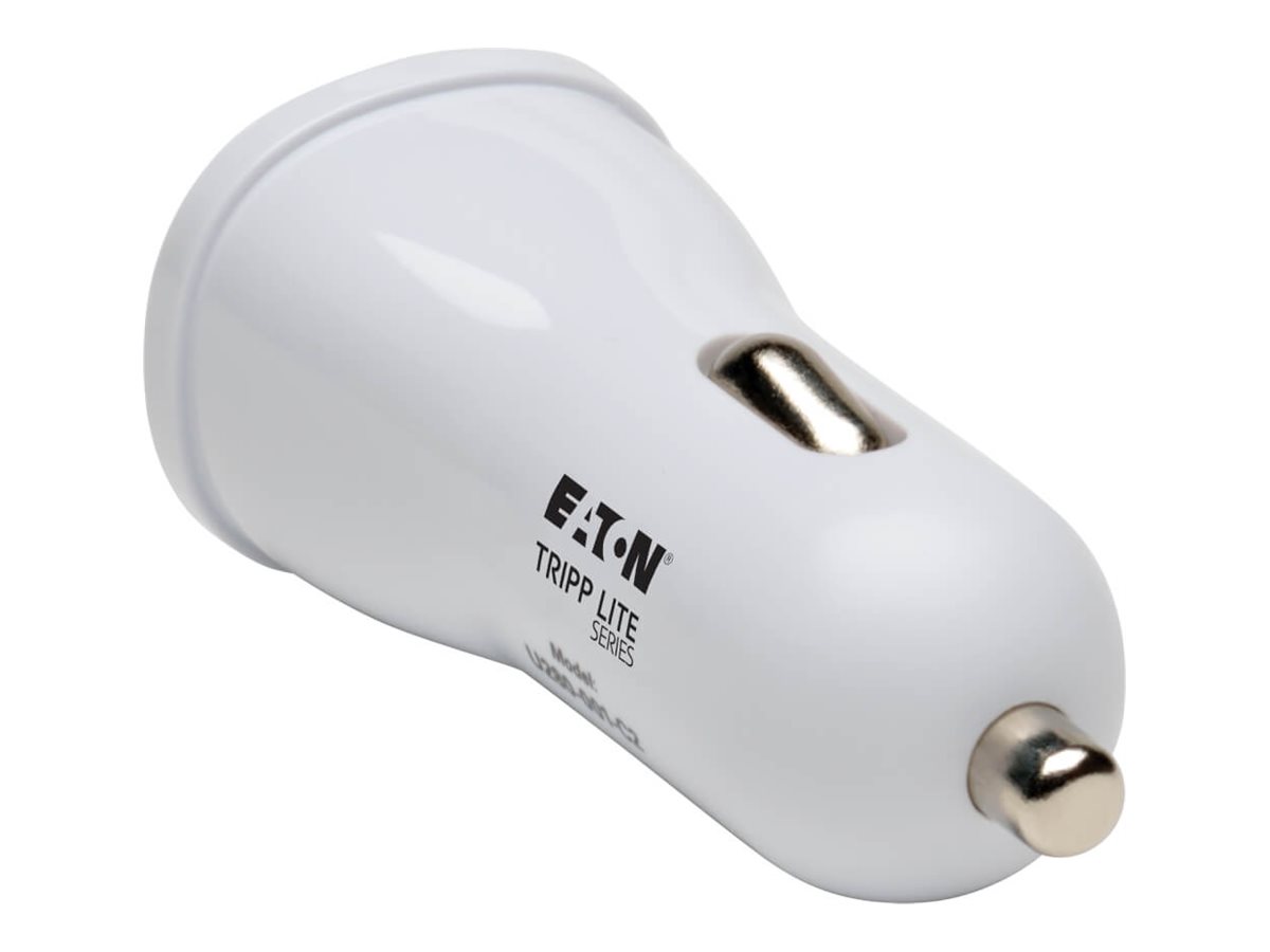 Tripp Lite USB Tablet Phone Car Charger High Power Adapter 5V / 2.4A 12W