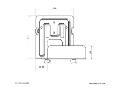 NEOMOUNTS BY NEWSTAR AWL-450BL, Optionen & Zubehör  (BILD2)