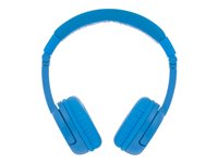 Onanoff BuddyPhones Play+ On-Ear Wireless Headphones with Mic - Cool Blue - ONOBTBPPLAYPBLUE