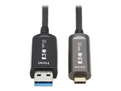 Eaton Tripp Lite Series USB-A to USB C Active Optical Cable Backward Compatible M/M 15M