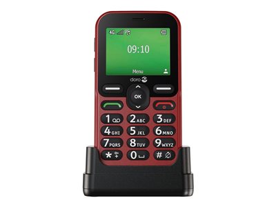 Leva E10 - red - 4G feature phone - GSM