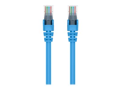 Belkin 3ft CAT6 Ethernet Patch Cable Snagless, RJ45, M/M, Blue