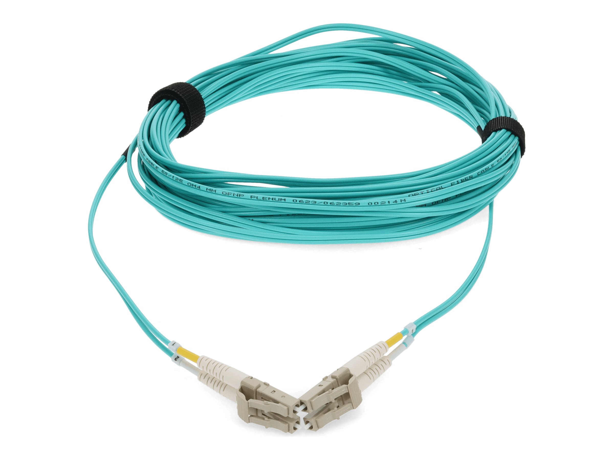 AddOn 5m LC OM4 Aqua Patch Cable