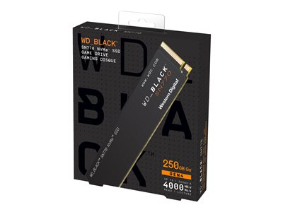 SSD WD Black M.2 2280 250GB NVMe SN770 intern - WDS250G3X0E