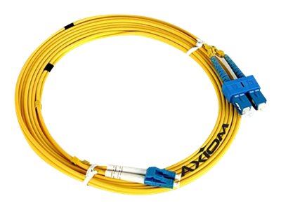 Axiom SC-SC Singlemode Duplex OS2 9/125 Fiber Optic Cable