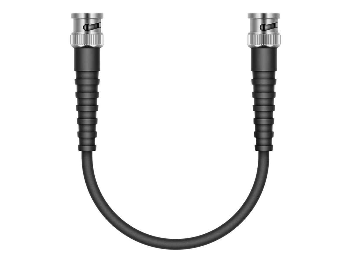 Coaxial cable with BNC connector, 50 Ohm, 0.25m