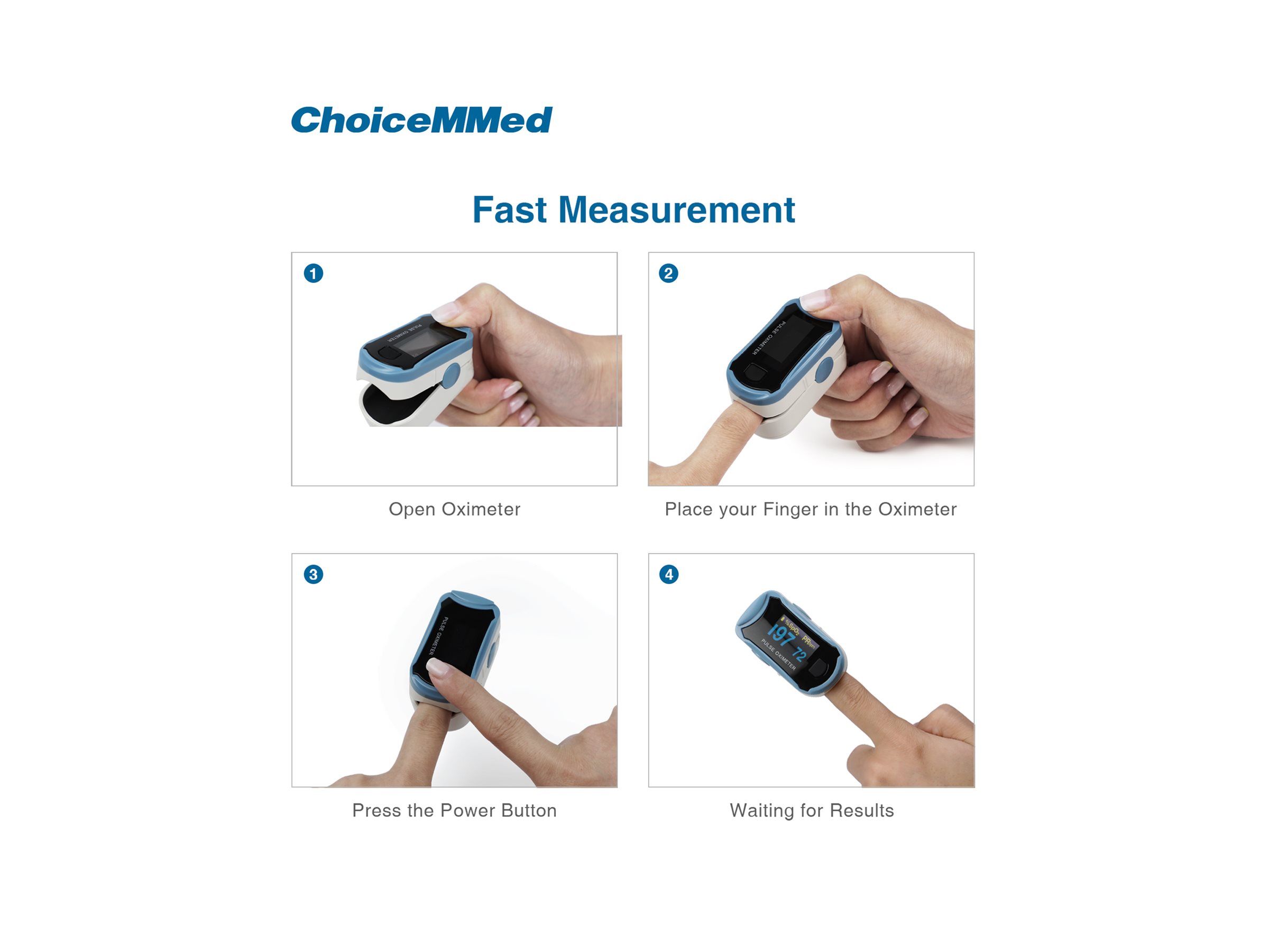 ChoiceMMed Pulse Oximeter MD300C29