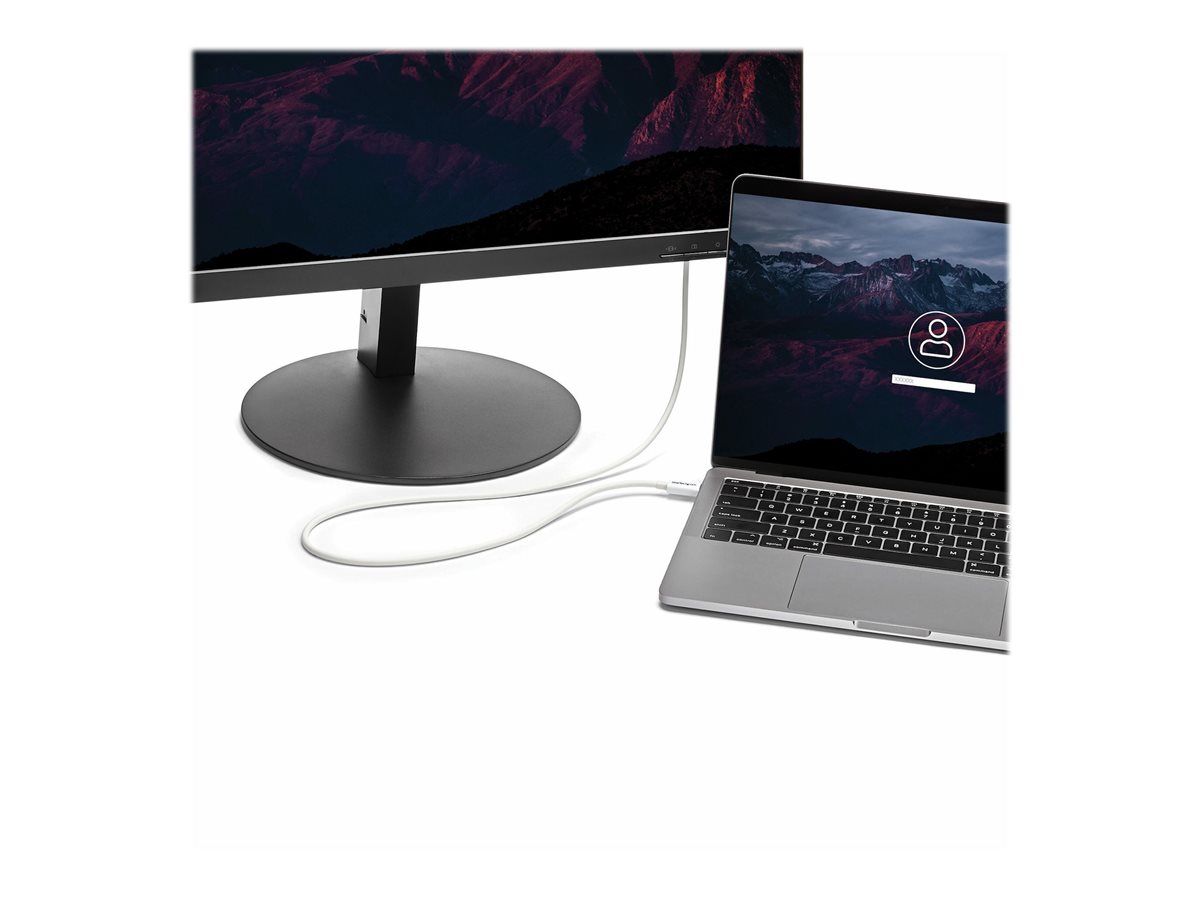 StarTech.com 6.6ft (2m) Thunderbolt 3 Cable, 20Gbps, 100W PD, 4K Video, Thunderbolt-Certified, Compatible w/ TB4/USB 3.2/DisplayPort - kabel Thunderbolt - USB-C do USB-C - 2 m – foto 11