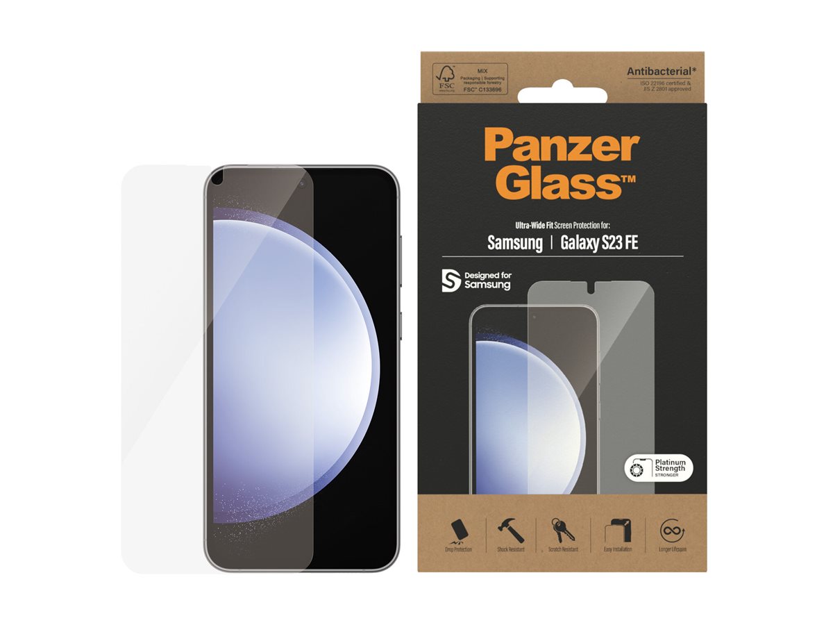 PanzerGlass Screen Protector for Samsung Galaxy S23 FE - Clear