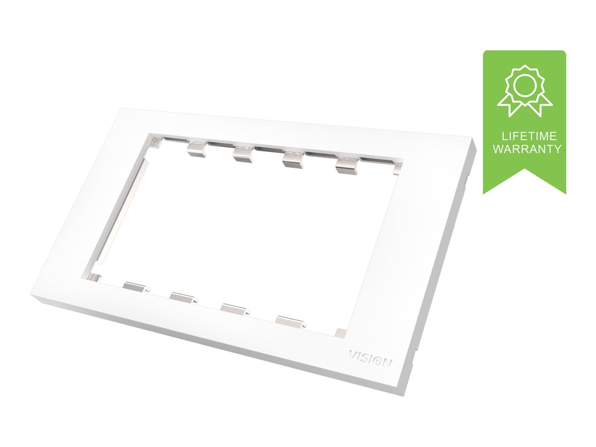 VISION Techconnect Modular AV Faceplate Mounting Hardware - LIFETIME WARRANTY