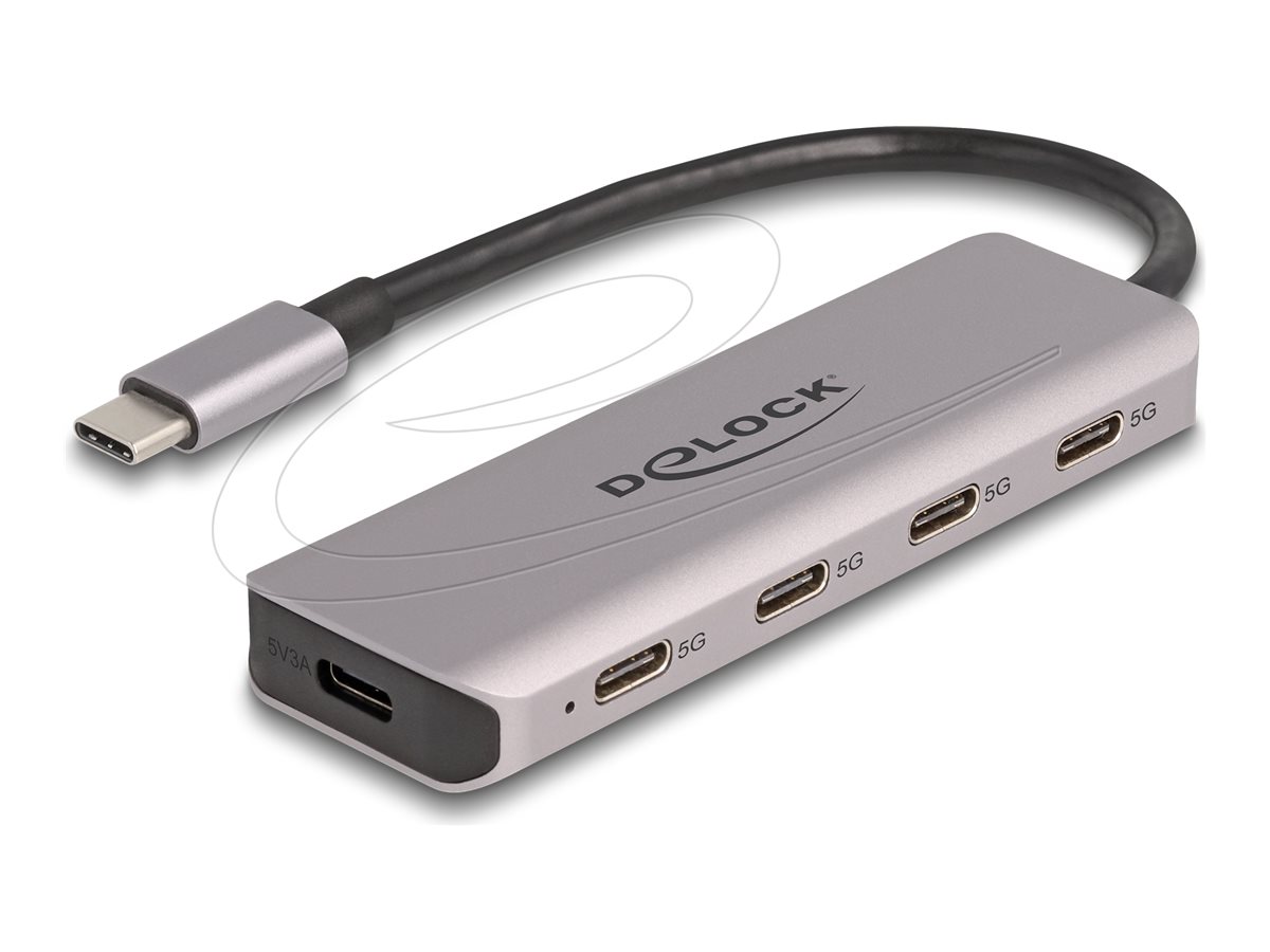 USB 5 Gbps 4 Port USB Type-C  Hub with U