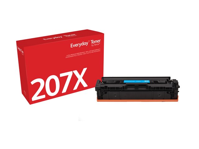 Everyday High Yield Cyan Compatible Toner Cartridge Alternative For Hp 207x Hp W2211x Green World Alliance Return Programme