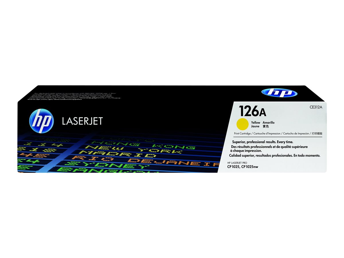 HP 126A Yellow LaserJet Print c