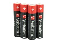 Verbatim AAA / LR03 Standardbatterier