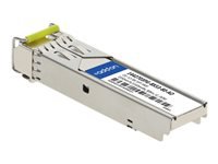 AddOn - Module transmetteur SFP (mini-GBIC) (équivalent à : ADTRAN 1442703PG-BX53-80) - mode unique LC - jusqu'à 80 km 