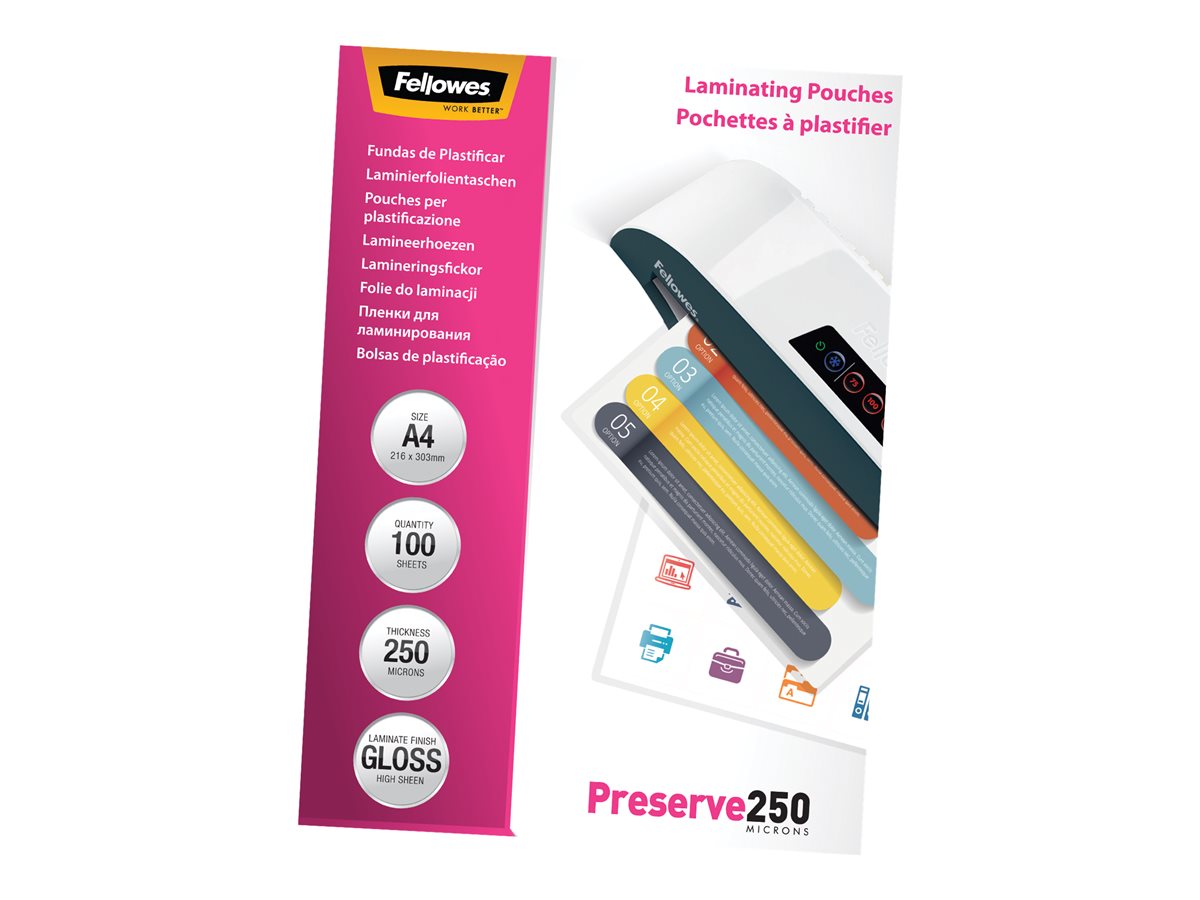 FELLOWES CLEANING AND CARRIER SHEET 10PK