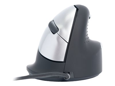 Ergonomic mouse HE Break - mouse - USB - black/sil