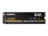 EMTEC Power Pro SSD X300 512GB M.2 PCI Express 3.0 x4 (NVMe)