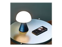 Lexon Mina L Audio Portable LED Lamp - Dark Blue - LH76MDB