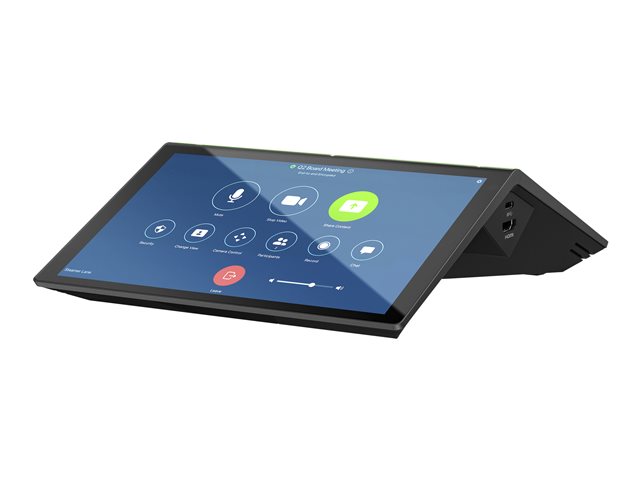 HP Presence Small Space Solution Plus AI Camera with Zoom Rooms - Mini bureau Core i5 10500T / jusqu'a 3.8 GHz - vPro - RAM 8 Go - SSD 256 Go - NVMe, TLC - UHD Graphics 630 - Gigabit Ethernet, IEEE 802.11ax (Wi-Fi 6) - Win 10 IoT Enterprise SAC - moniteur : LED 8