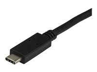 StarTech.com USB to USB C Cable - 1.6 ft / 0.5m - M/M - USB 3.1 (10Gbps) - USB-C to USB 3.1 - USB Type C to Type A Cable (USB31AC50CM) USB Type-C kabel 50cm Sort