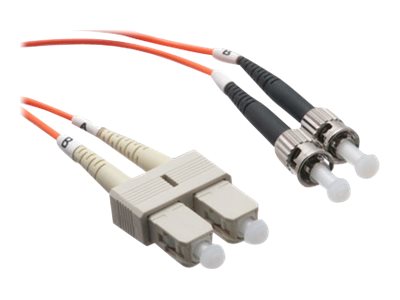 Axiom SC-ST Multimode Duplex OM1 62.5/125 Fiber Optic Cable