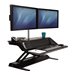 FELLOWES PLATE-FORME ASSIS-DEBOUT NOIR