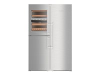 Liebherr PremiumPlus Køleskab/fryser/vinkøler 519liter Klasse A+++ 126liter Fritstående Rustfrit stål