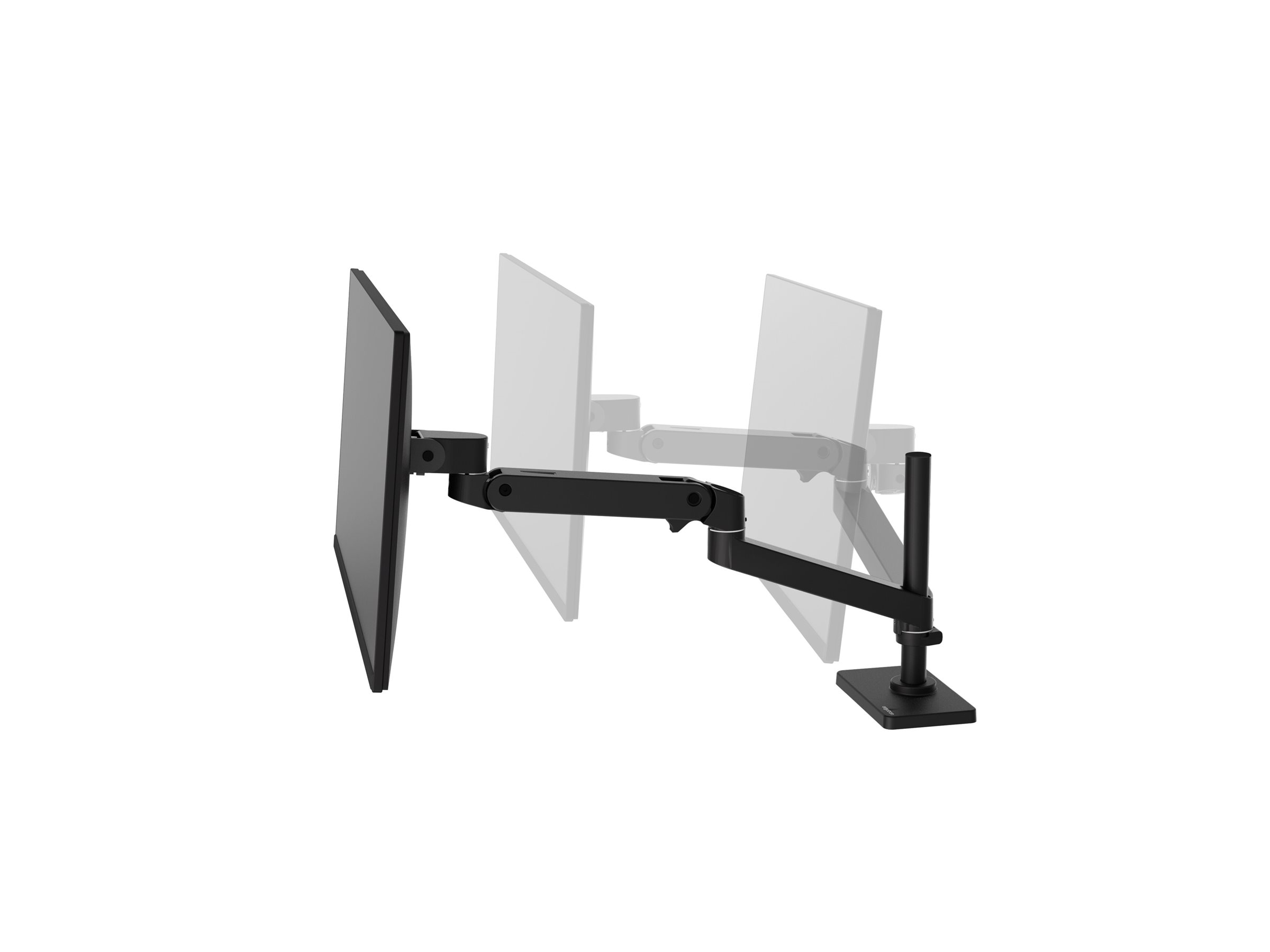 Ergotron LX Pro mounting kit modular for LCD display with tall pole Product shot Close-up 75800