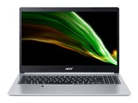 Acer Aspire 5 Laptop - 15.6 Inch - 8 GB RAM - 256 GB SSD - AMD Ryzen 3 5300U - AMD Radeon Graphics - Pure Silver - NX.K0YAA.001