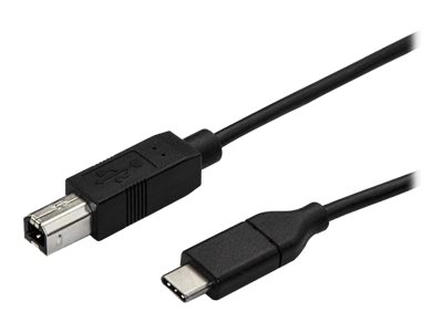StarTech.com USB C to USB B Printer Cable - 1.6 ft / 0.5m - USB C Printer Cable - USB C to USB B Cable - USB Type C to …