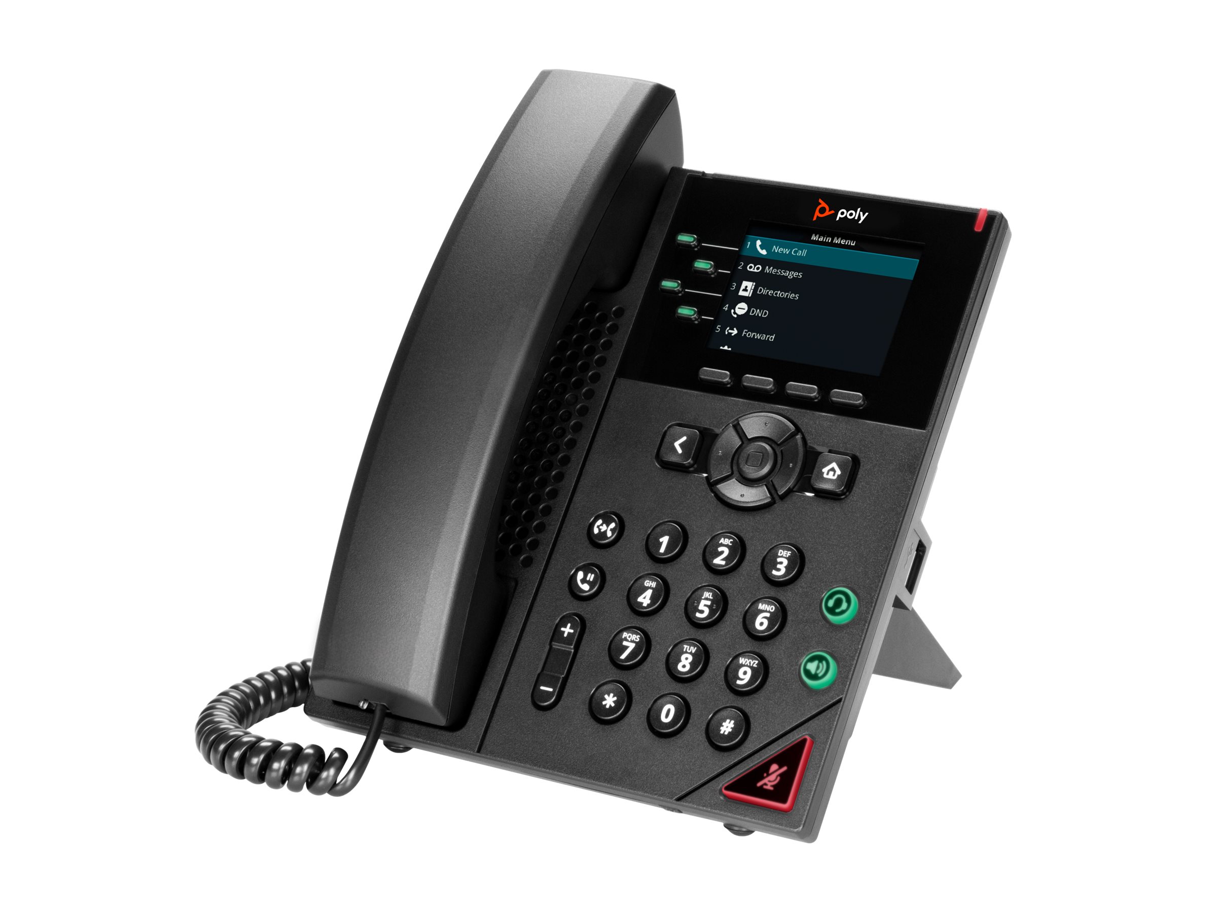 HP Poly VVX 250 - VoIP phone - 3-way call capability