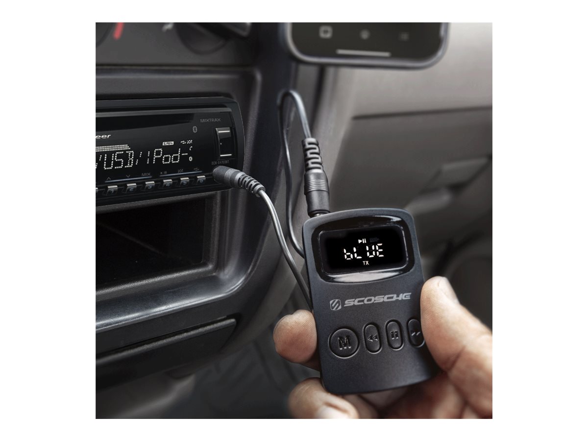 Scosche BTFreq Mini Bluetooth Wireless Audio Receiver / Transmitter
