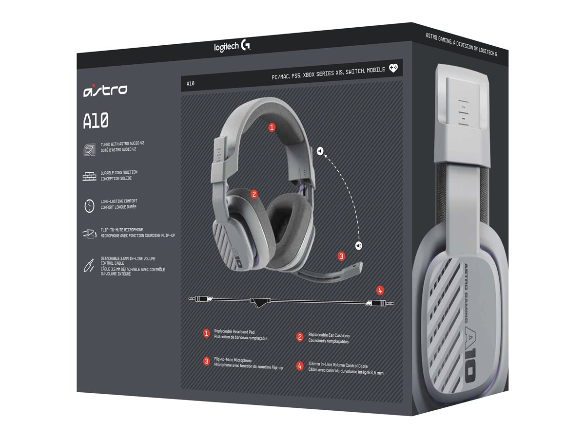 ASTRO Gaming A10 Gen 2 - náhlavní souprava - 3.5 mm jack – foto 13