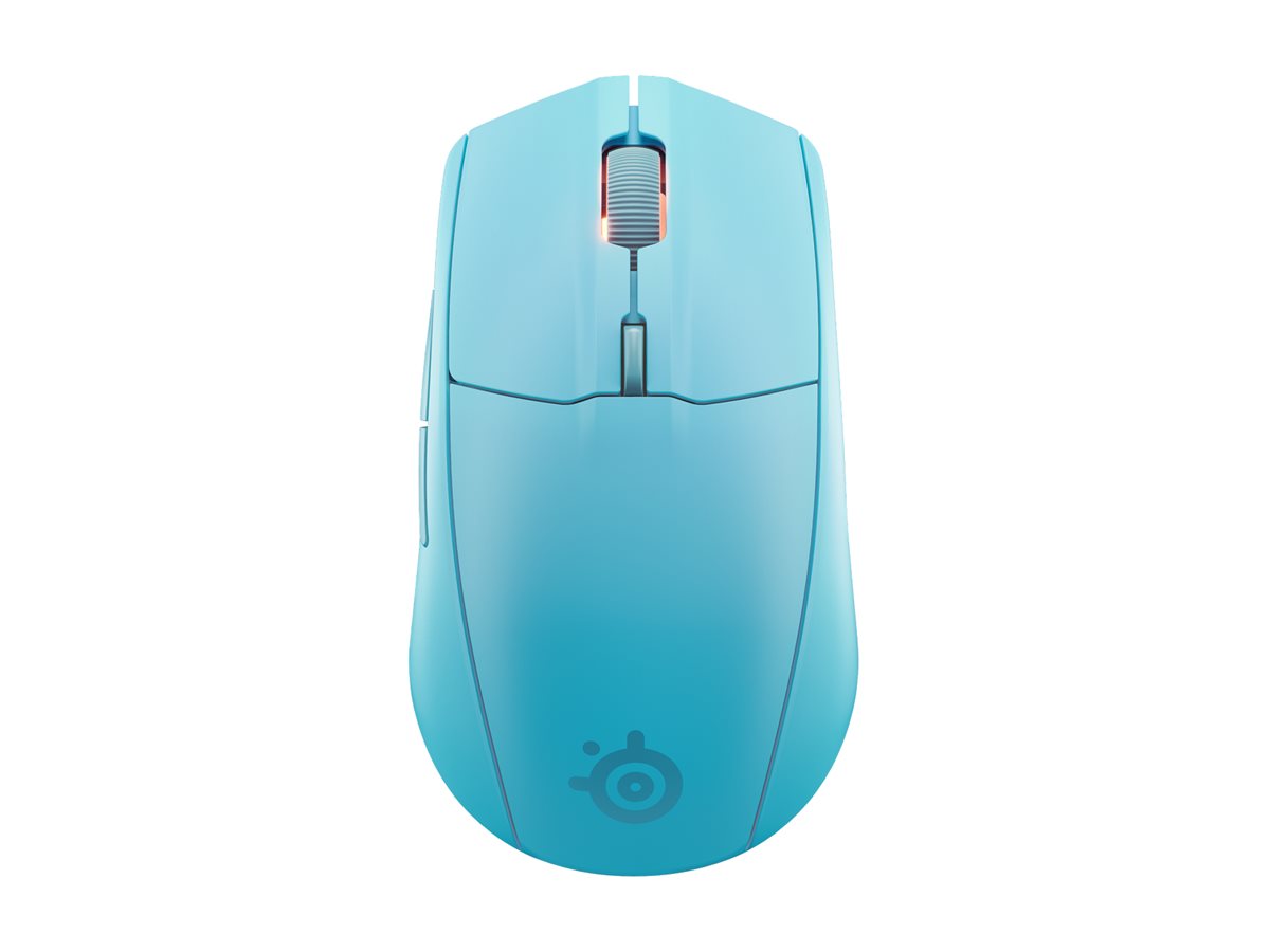 SteelSeries Rival 3 Gen 2 mouse 2.4 GHz Bluetooth 5.0 Product shot Front 79800