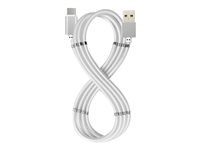 Celly Cablemag USB Type-C kabel 1m Hvid