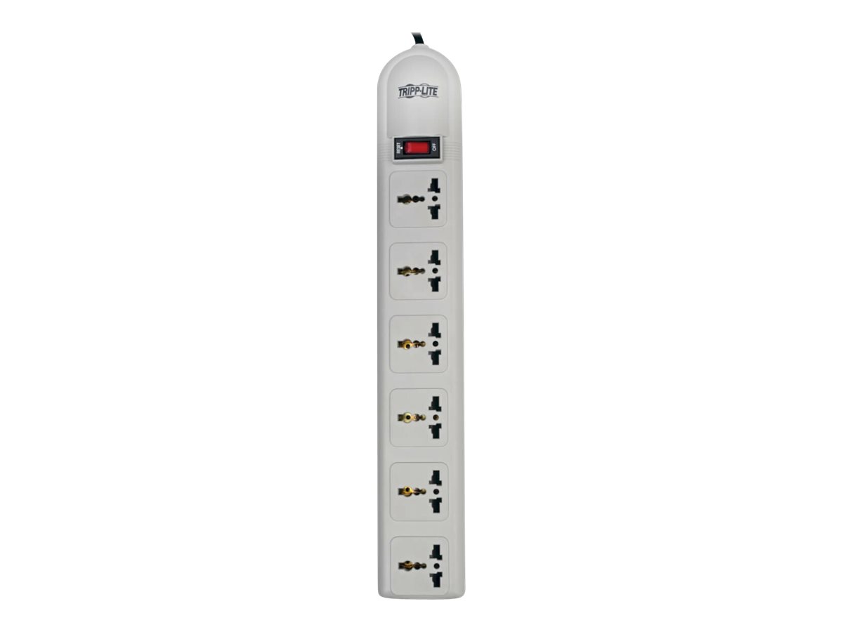 Tripp Lite Surge Protector Power Strip 230V 6 Univeral Outlet