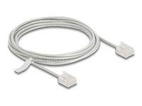DeLOCK CAT 6 Ikke afskærmet parsnoet (UTP) 3m Patchkabel Grey