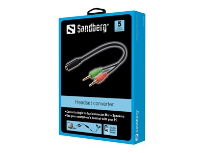 SANDBERG 508-67, Optionen & Zubehör Audio, Videoadapter 508-67 (BILD3)