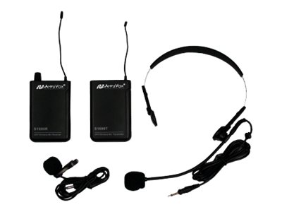 AmpliVox S1601 Lapel Microphone Pack Microphone system