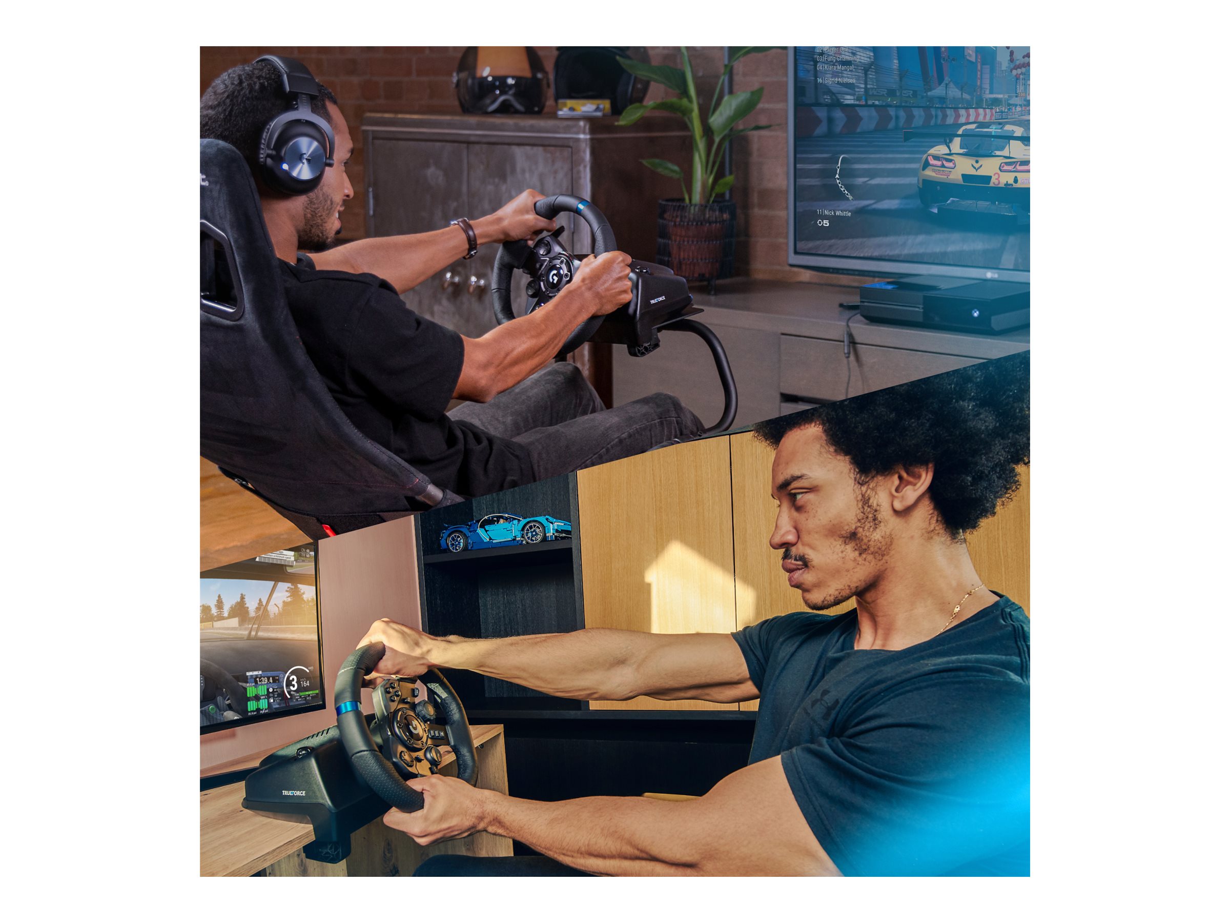 Logitech G923 Trueforce Sim Racing Wheel for Xbox One, Xbox