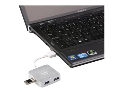 I-TEC U3HUBMETAL402, Kabel & Adapter USB Hubs, I-TEC USB  (BILD3)