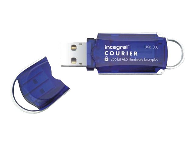 Integral Courier Fips 197 Encrypted Usb 30 Usb Flash Drive 8 Gb