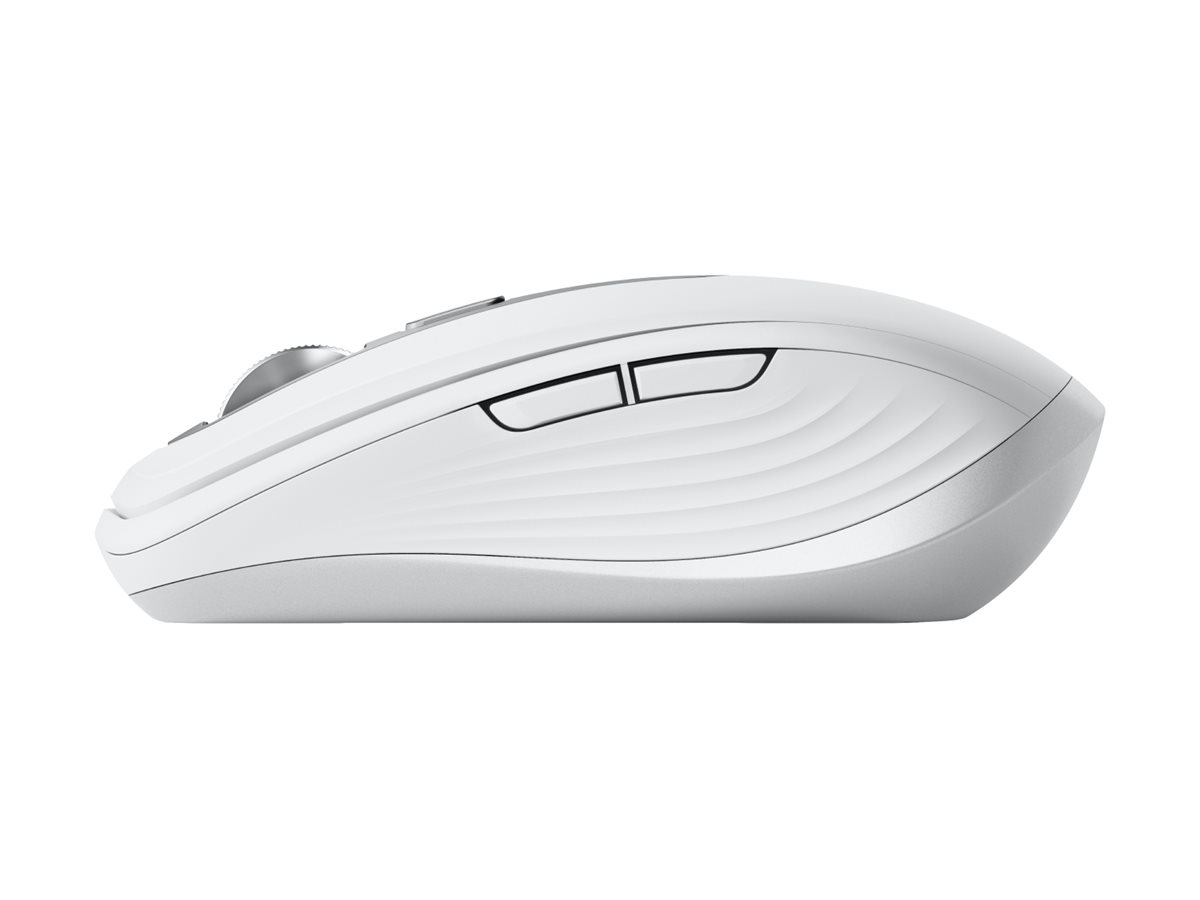 Logitech Master Series MX Anywhere 3S for Mac mouse Bluetooth pale Product shot Right side 77650