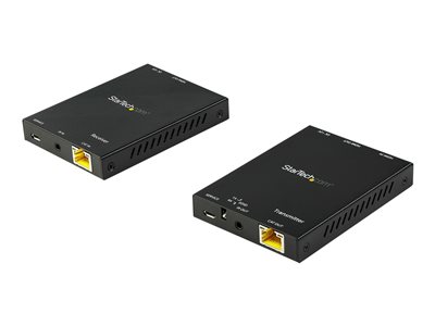 StarTech.com HDMI over CAT6 Extender Kit - 4K 60Hz - HDMI Balun Kit - Signal up to 165 ft / 50m - HDR - 4:4:4 - 7.1 Audio Support (ST121HD20V)