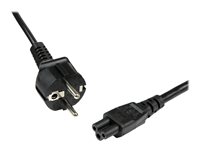 StarTech 1m (3ft) Laptop Power Cord, EU Schuko to C5, 2.5A 250V, 18AWG, Notebook / Laptop Replacement AC Cord, Printer/Power 
