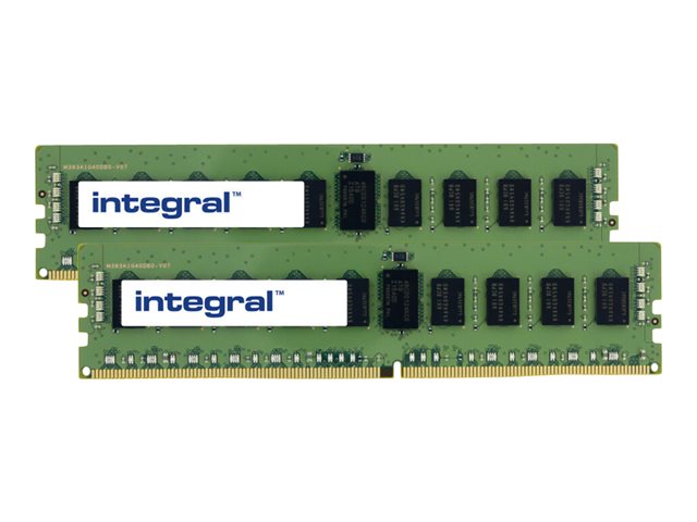Image of Integral - DDR4 - kit - 32 GB: 2 x 16 GB - DIMM 288-pin - 2400 MHz / PC4-19200 - registered