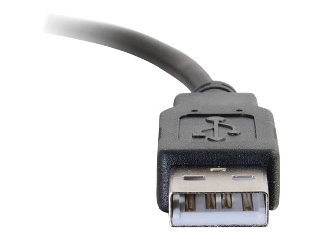 C2G 1m USB 2.0 USB Type C to USB A Cable M/M - USB C Cable Black - USB kabel typ C - USB do 24 pin USB-C - 1 m – foto 8